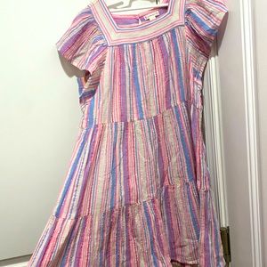 This colorful frock is a great beach coverup.